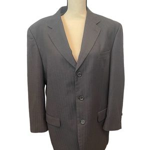 Men’s Valentino Uomo Grey Suit Pants 40R 34 Made in Italy.